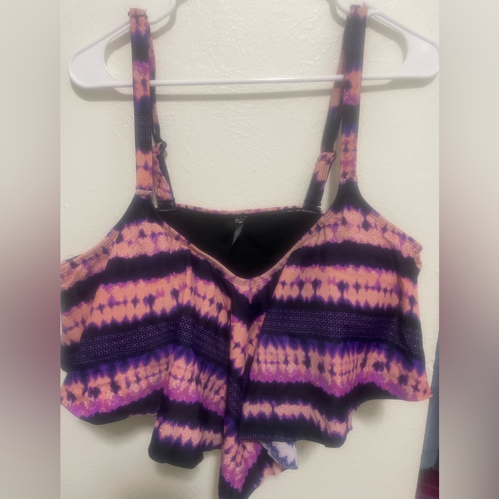 Torrid Flounce Bikini Top